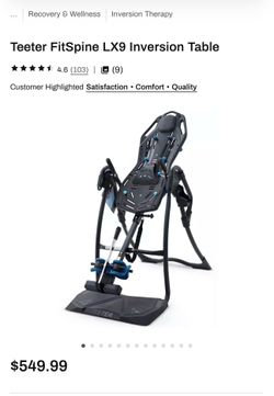 Teeter FitSpine LX Inversion Table