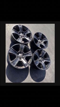 4 — 20x9 6x5.5 6x139.7 Stock Ram 1500 Wheels Rims !!!!!