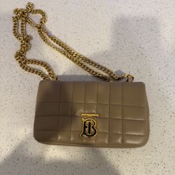 Burberry Cream HandBag 
