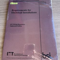 #2784 Requirements for Electrical Installations 18th Edition