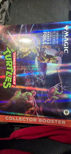 TMNT Teenage mutant ninja turtles Magic TG Collectors booster in Sealed Case