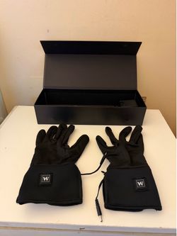Rechargeable Heated Gloves Size M – Weston Heated Glove Liners w/ Charger