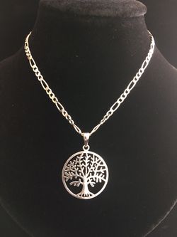 925 Sterling Silver "Tree of Life Pendant only "- chain sold separately