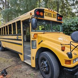 2007 Blue Bird Bus Skoolie Conversion - 40ft Base - Cummins 850 Diesel Engine