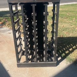 Wooden Wine Rack 28 Bottle