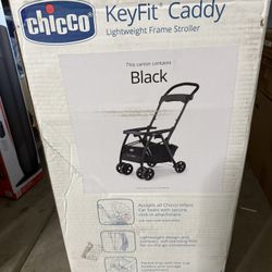 New Chicco KeyFit Caddy Frame Stroller Lightweight Black