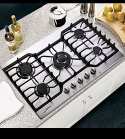 Burner range stove top