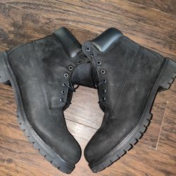 men’s black timberland boots