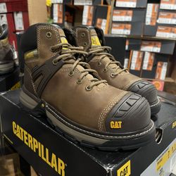 WORK BOOTS 🥾 // CATERPILLAR  EXCAVATOR/SUPER LIT/ WATERPROOF 💦//❗️DIFFERENT SIZES AVAILABLE ❗️