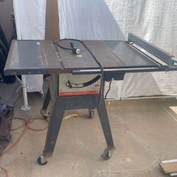 #sears craftsman table saw