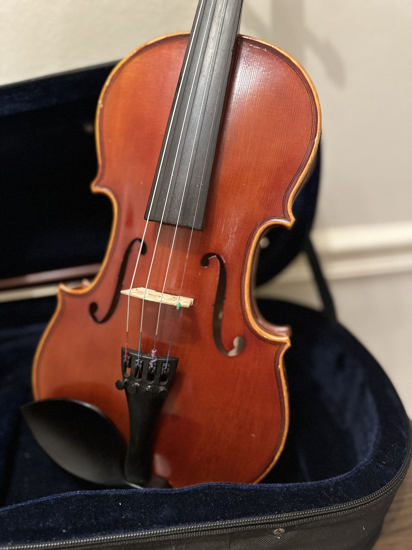 Violin Size 3/4 with Case, Bow, & Shoulder Rest