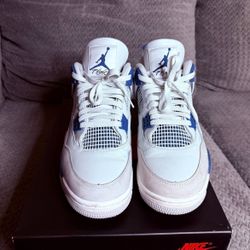 JORDAN 4 RETRO MILITARY BLUE
