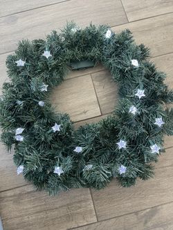 Christmas Wreath With Lights