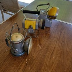 Railroad Lantern And Old Lights