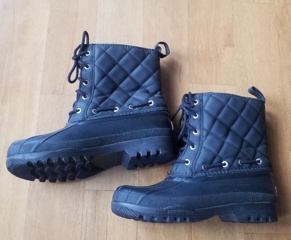 Sperry Women Boots Black Size 6 $40