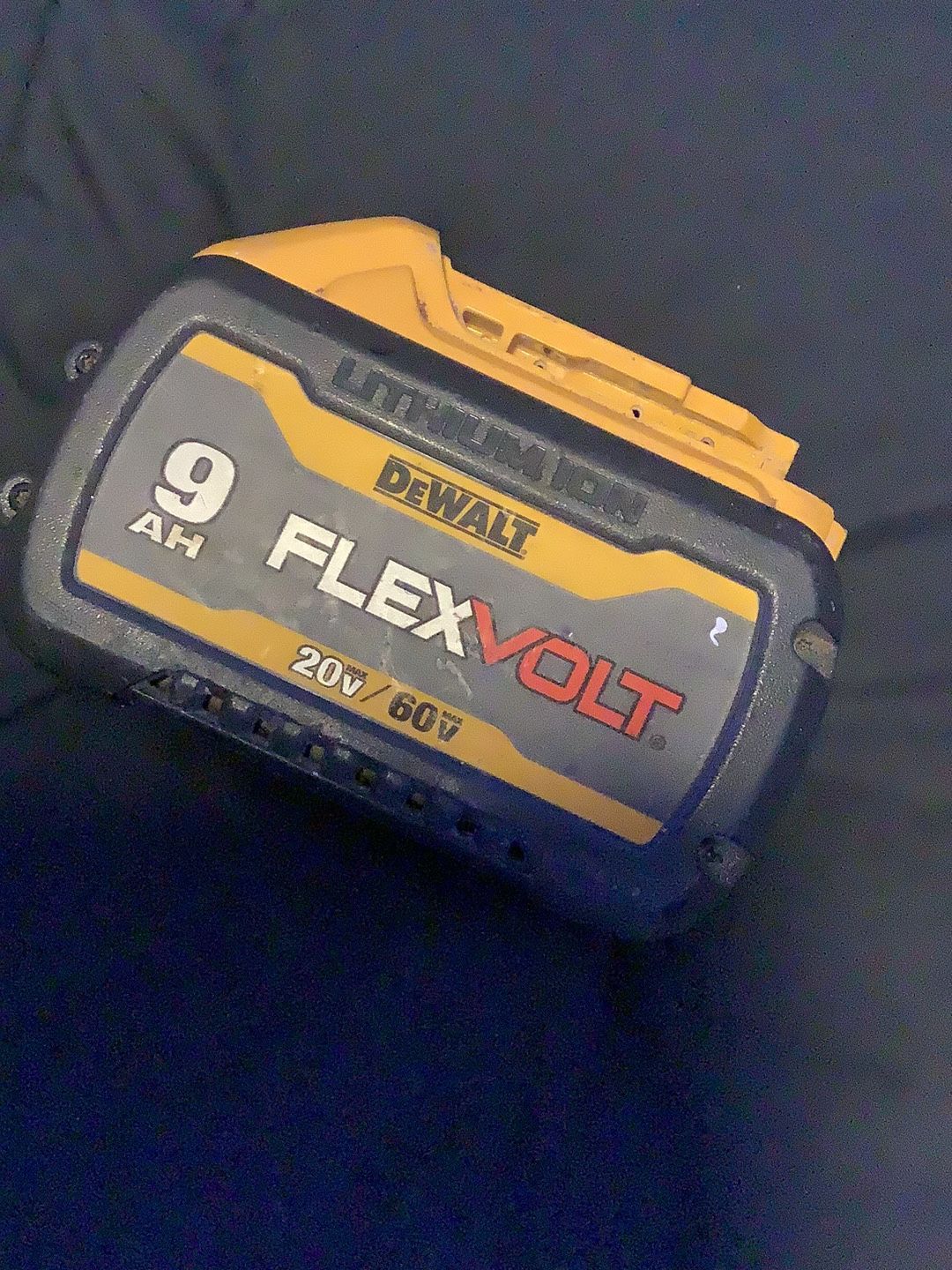 Dewalt 9AH Battery in good working condition big boy battery