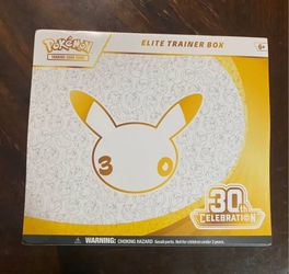 Pokémon 30th Anniversary Elite Trainer Box