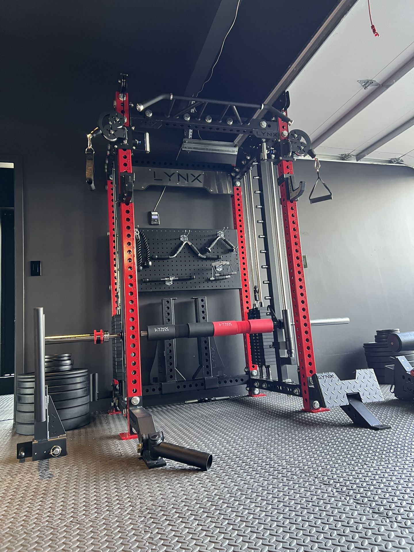 FULLY LOADED - FREE DELIVERY🟪All In One Home Gym🟪Cable Machine🟪Smith Machine🟪Squat Rack