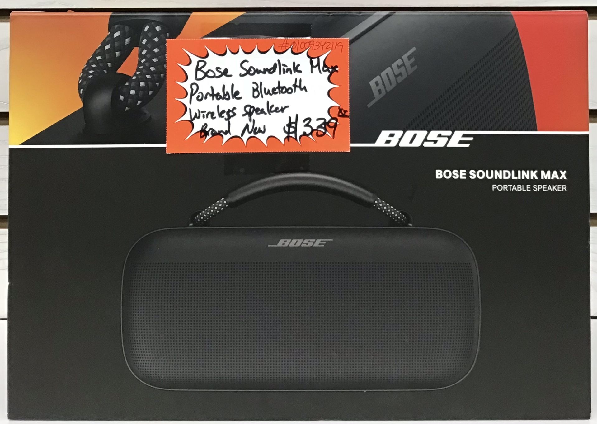 Bose Soundlink Max Portable Bluetooth Wireless Speaker Brand New