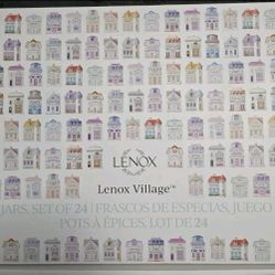 2024 lenox spice village 24 jar full collection