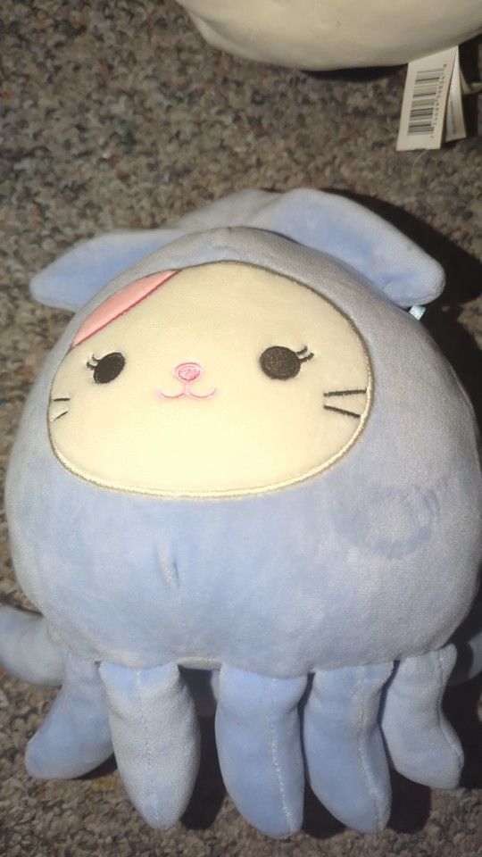 Cat In Squid Costume Squishmallow
