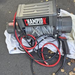 ***BRAND NEW CHAMPION 7500 LB POWER WINCH
