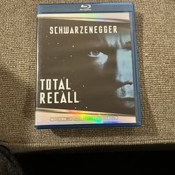 Total Recall Blu-Ray with Arnold Schwarzenegger 
