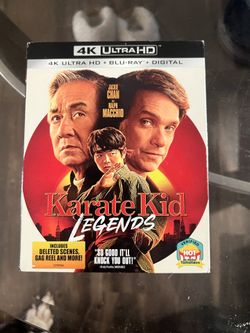 4K ULTRA HD DVD MOVIE - KARATE KID LEGENDS