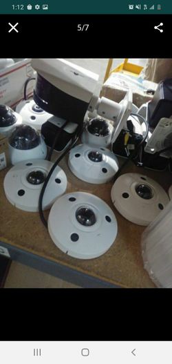 CcTV Security Cameras IP cameras DVR NVR Tenperature panels