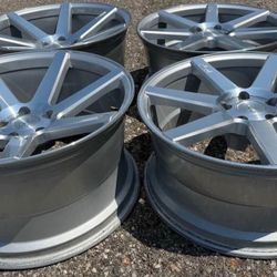 20” DODGE CHARGER CHALLENGER 5X115 SET WE FINANCE RIMS WHEELS LIKE NEW NICHE 