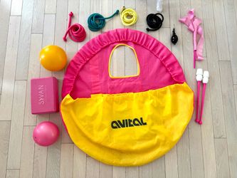 AVITAL Complete Rhythmic Gymnastics Equipment Set