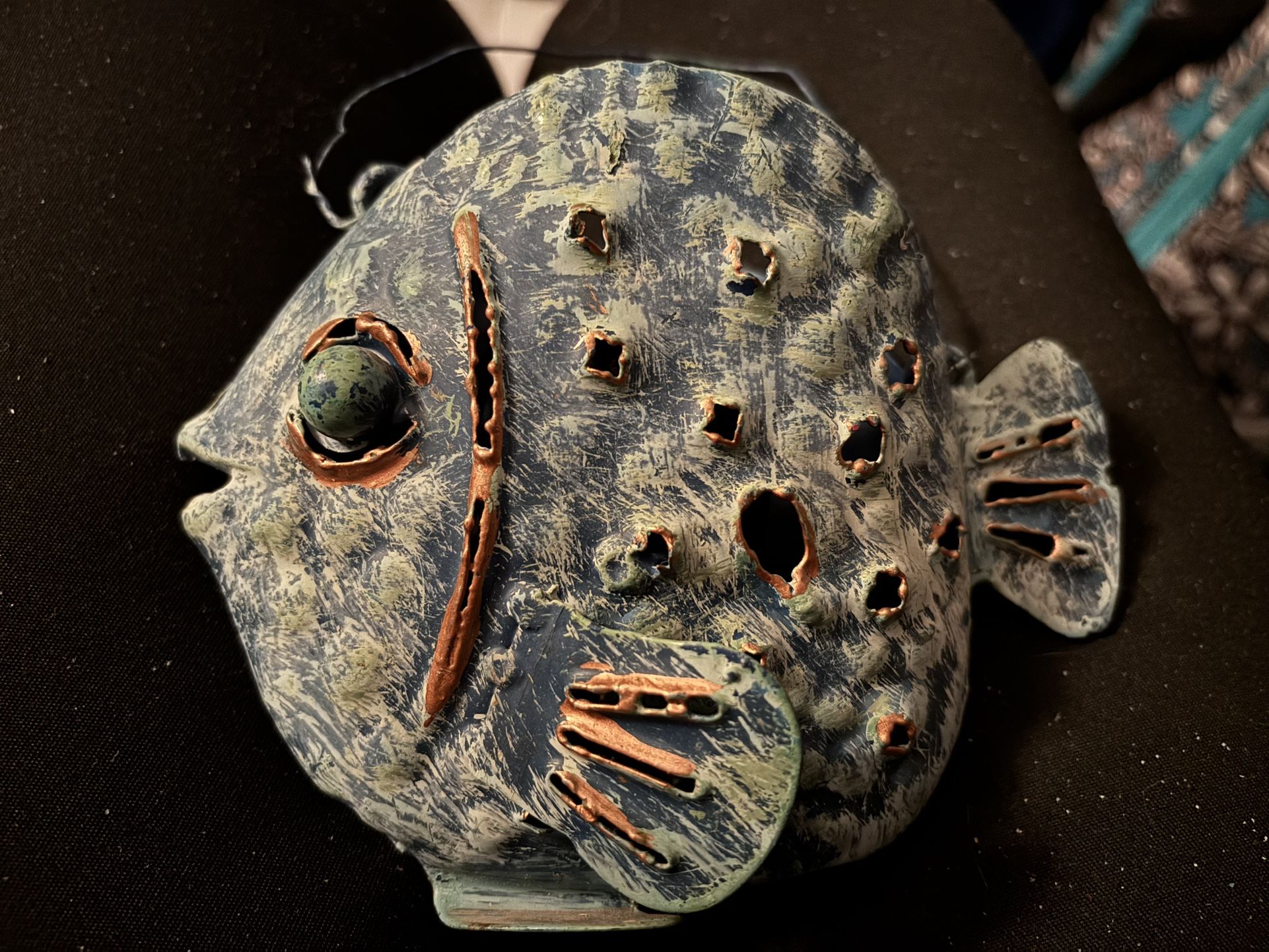 Metal Fish Candle Holders