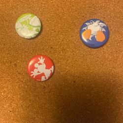random disney button pins