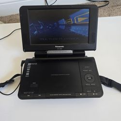Panasonic DVD-LS855 Portable DVD Player 8.5" Swivel Screen + Case + Charger Tested Works