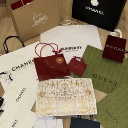 Designer Shopping Totes Brand New 