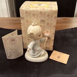 Precious Moments 1987 Faith Takes The Plunge 111155