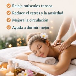 Masajes Relajante A Domicilio 