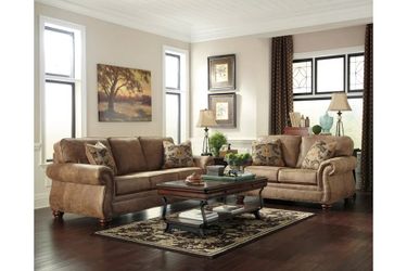 Brand New beautiful rustic weather look sofa/Sofa Set w/rolled arms