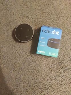 Two Amazon Echo 2nd Generations