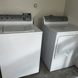 GE Washer And Dryer 