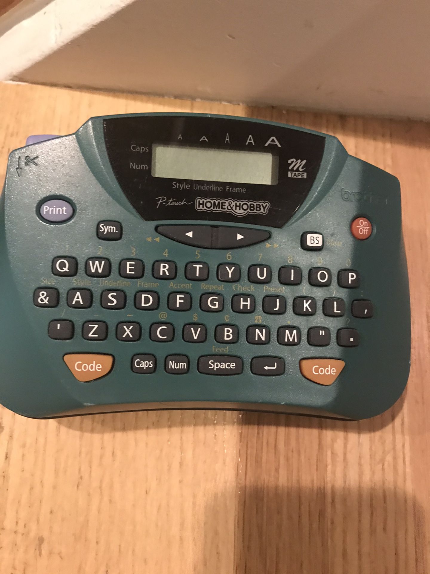 Brother P-Touch Portable transfer Label Printer
