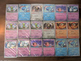 Rare pokemon pre release decks stamped promos obsidian flames paradox rift