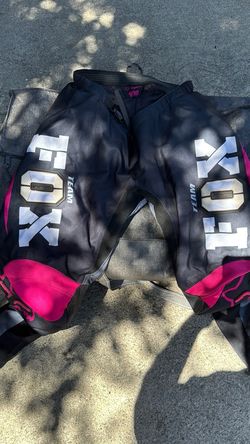 Fox Racing Motocross Pants Black Pink