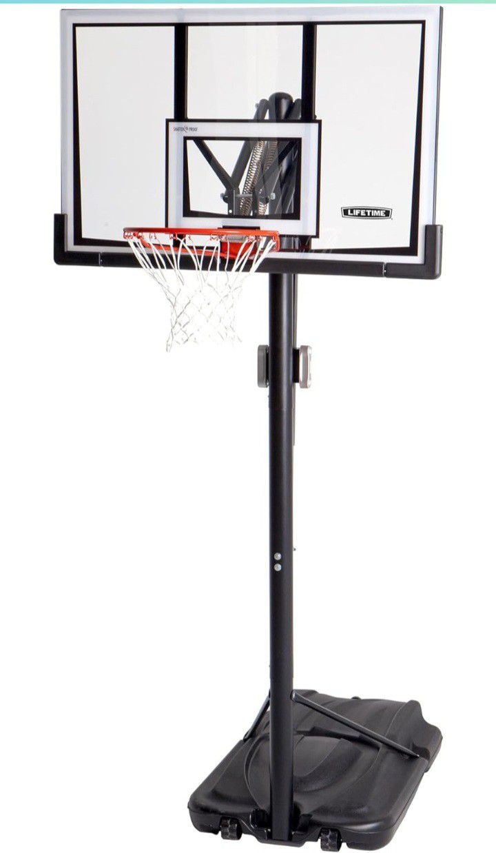 Portable Basketball System, Shatterproof