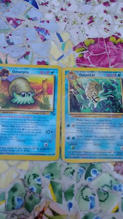 Pokemon Omanyte/Omastar