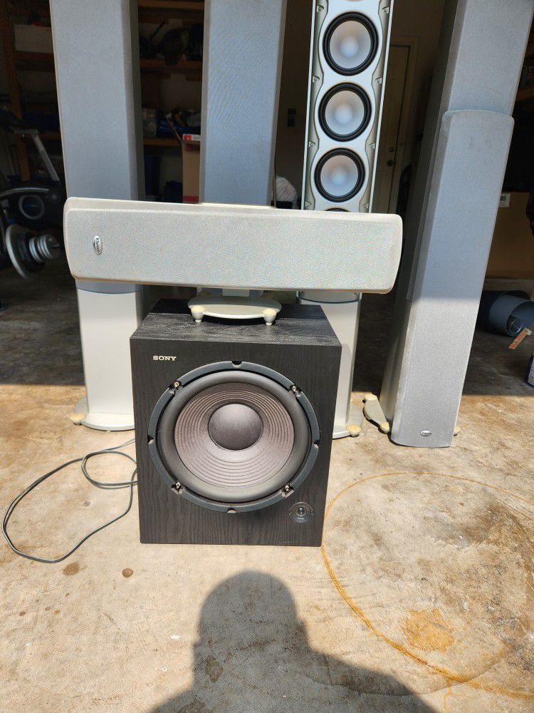 Klipsch Speaker System W/ Sony Sub