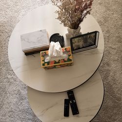 Marble Coffee Table set of 2