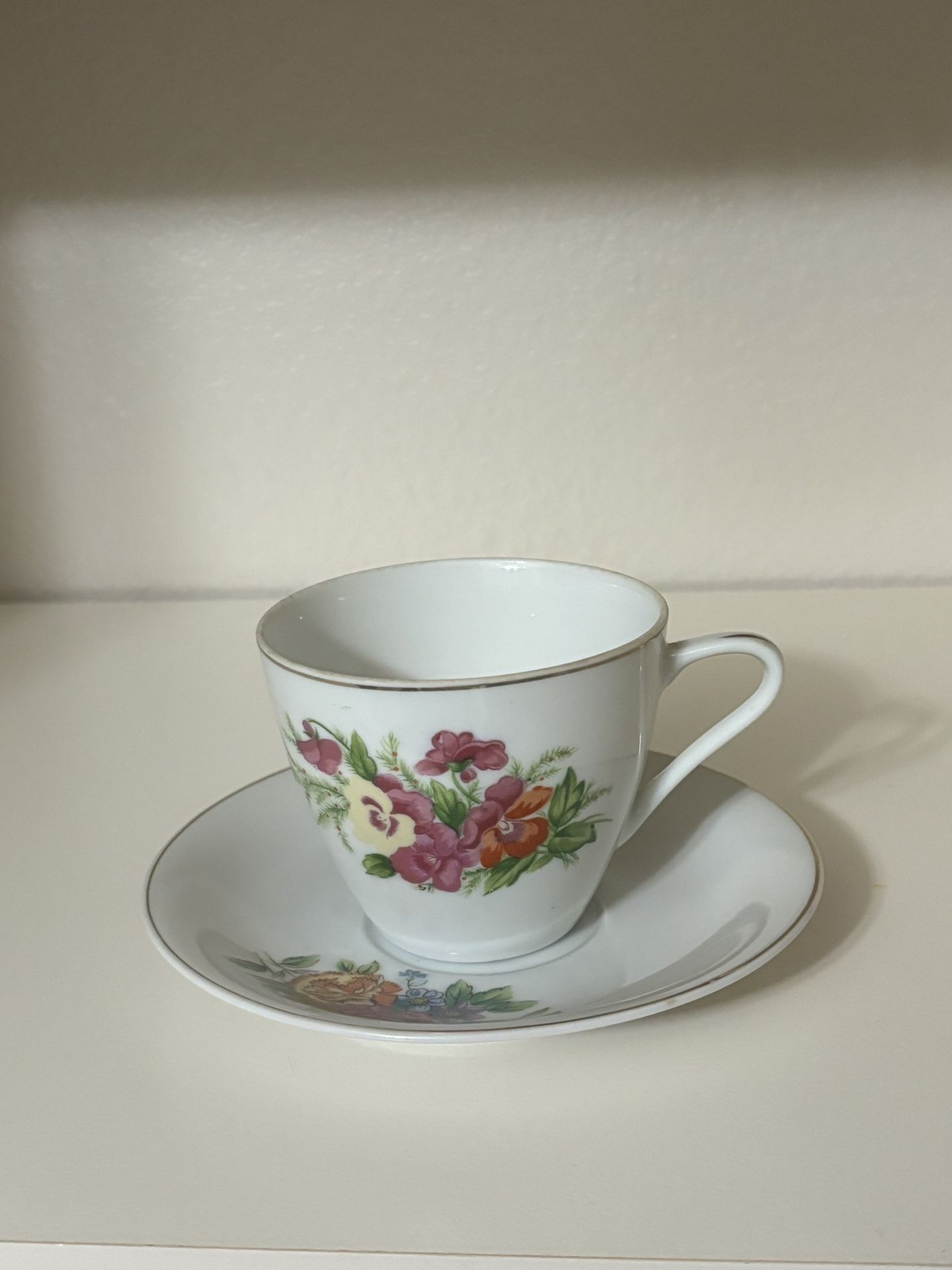Bone China Teacup Set