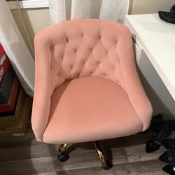 Pink Vanity Chair New