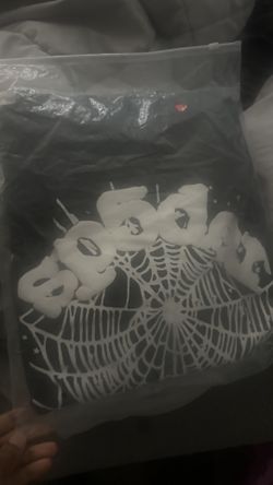 Medium Black Sp5der Hoodie